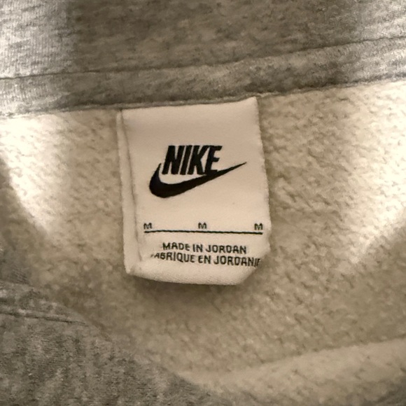 Nike Heather Gray Pullover Hoodie - Picture 2 of 2